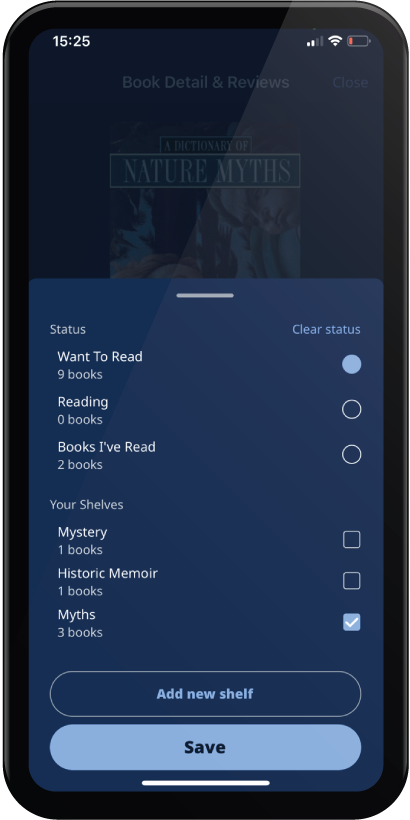 Book Recommendation App Flow