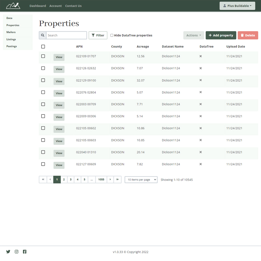 Land Investment Platform Screenshot 2