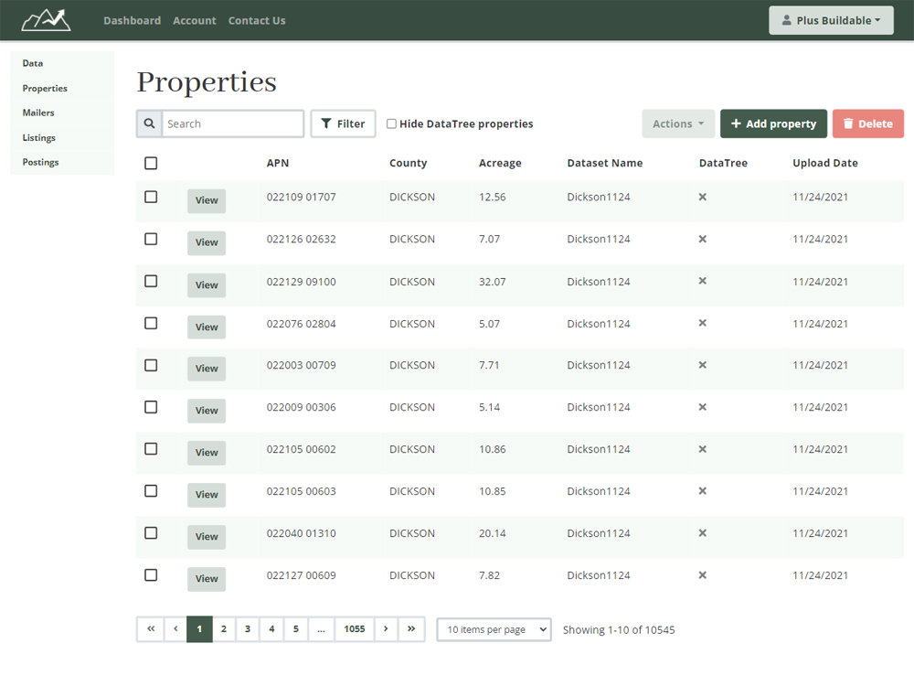 Land Investment Platform Screenshot 2