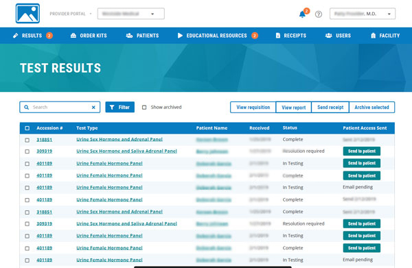 Lab Testing Reporting Software